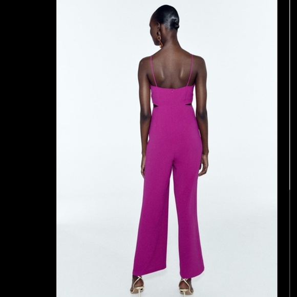 💜 CUT OUT LONG JUMPSUIT - Picture 8 of 11